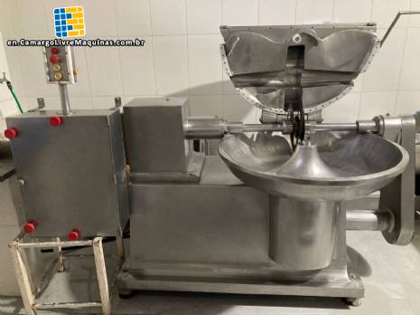 Stainless steel meat cutter 50 hp Hermann