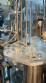 Automatic rotary dosing and sealing filling machine for cups, jars, and bottles, Milainox MB-1