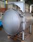 Stainless steel horizontal pressure vessel