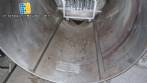 Stainless steel horizontal pressure vessel