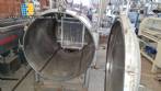 Stainless steel horizontal pressure vessel