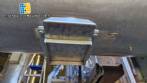 Horizontal paddle mixer with scrapers