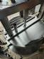 Stainless steel gas-powered tilting mixing tank, 300 liters.