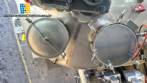 Stainless steel 304L jacketed mixing reactor tank, 5,000 liters, year 2020, Plurinox
