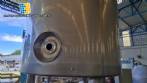 Stainless steel 304L jacketed mixing reactor tank, 5,000 liters, year 2020, Plurinox