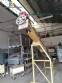 Stainless steel screw conveyor with carbon steel structure 6 meters