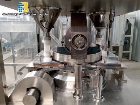 Rotary medication compressor