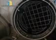 Sanitary stainless steel mixing tank with spray ball