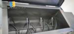 Stainless steel ribbon blender mixer for powders, 50 liters.