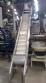 Conveyor belt with stainless steel structure for water
