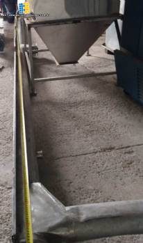 Stainless steel screw conveyor
