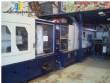 Large industrial plastic injection molding machine