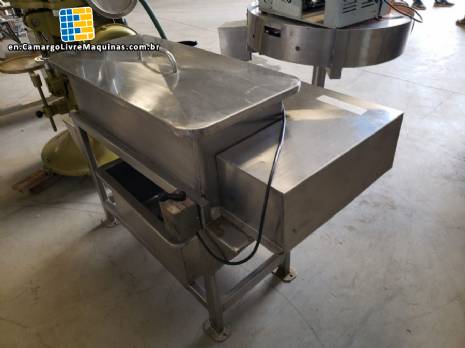Mixer ribbon blender for powder products