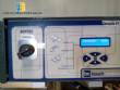 Automatic labeling machine for flat products