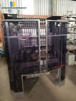 IMA Tecmar 12-way stick sachet filling machine for liquid powders. IMA Tecmar 12-way stick sachet filling machine for liquid powders.