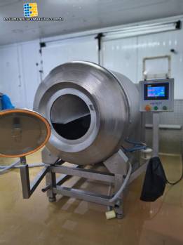 Intermec 1,500-liter stainless steel vacuum meat-massaging tumbler Intermec 1,500-liter stainless steel vacuum meat-massaging tumbler