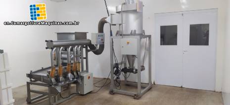 JAF Inox cocoa bean peeler JAF Inox cocoa bean peeler