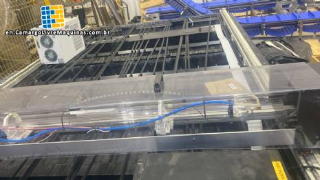 Machine for cutting and engraving sheets by laser cutting Machine for cutting and engraving sheets by laser cutting