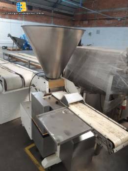 Production line for French bread pre-pizza loaf of bread Argental Production line for French bread pre-pizza loaf of bread Argental