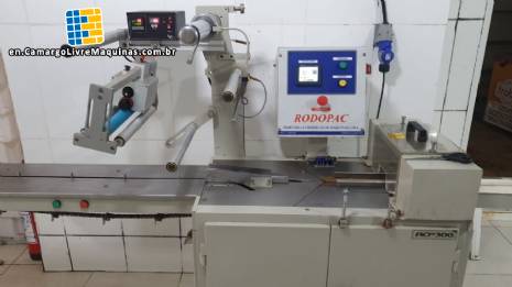 Rodopac popsicle flowpack packaging machine Rodopac popsicle flowpack packaging machine