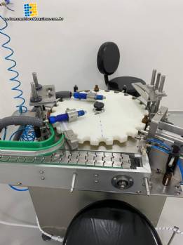 Rotary filler for Nelpas bottles 100 ml stainless steel 316 Rotary filler for Nelpas bottles 100 ml stainless steel 316