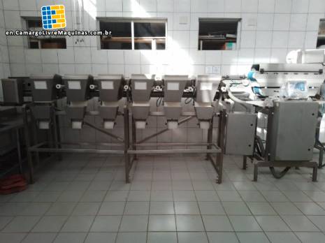 Selector and weigher for Lenke meat cuts Selector and weigher for Lenke meat cuts