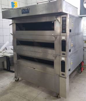 Stainless steel ballast oven Prática Stainless steel ballast oven Prática