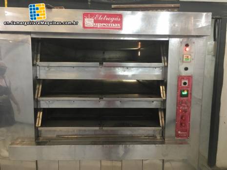 Supremax thermal cycle deck oven for bakeries, pizzerias and pastry shops. Supremax thermal cycle deck oven for bakeries, pizzerias and pastry shops.