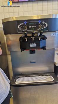 Top Taylor stainless steel espresso ice cream machine with 3 extraction nozzles Top Taylor stainless steel espresso ice cream machine with 3 extraction nozzles