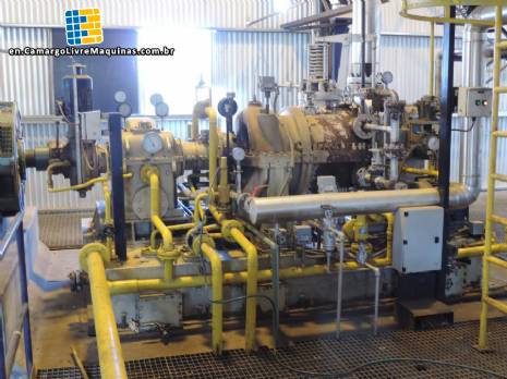 Turbo generator 1.7 MW Kessels Stanford Turbo generator 1.7 MW Kessels Stanford